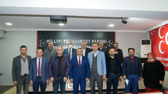 SULTANGAZİ TRABZONLULAR DERNEĞİ' NDEN SİYASİ PARTİLERE  ZİYARET