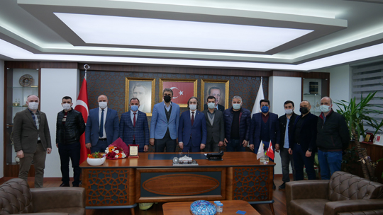 SULTANGAZİ TRABZONLULAR DERNEĞİ' NDEN SİYASİ PARTİLERE  ZİYARET