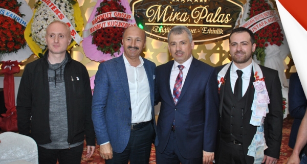 Dilara ve Ahmet'e muhteşem düğün