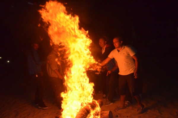 SULTANGAZİLİ GENÇLER KAMPTA 