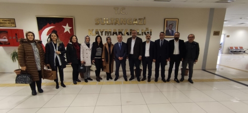 (İSİED) Sultangazi Kaymakamı  Mahmut Kaşıkçı'yı ziyaret etti...