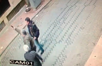 (Özel) İstanbul’Un Göbeğinde Dehşet Anları Kamerada
