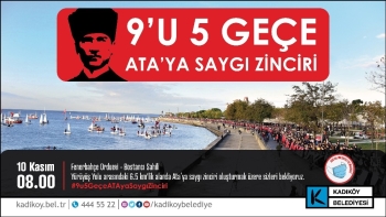 10 Kasım’Da ’Sosyal Mesafeli’ Ata’Ya Saygı Zinciri
