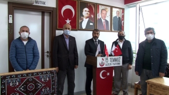 15 Temmuz Gaziler Derneği Ve Platformu 1960 Darbesini Lanetledi
