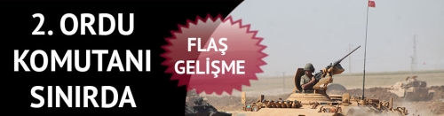 2. Ordu Komutanı sınırda incelemelerde bulundu