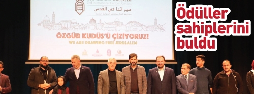 2.Uluslararası Mirasımız Kudüs Karikatür Yarışması ödülleri sahiplerini buldu