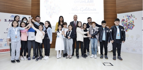 3. Akıl ve Zeka Oyunları Turnuvası'nda Dereceye Girenler Ödüllerine Kavuştu