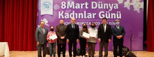 8 MART DÜNYA KADINLAR GÜNÜ KUTLANDI
