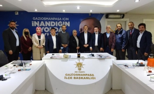 Ak Parti Gaziosmanpaşa Teşkilatı, Basın Mensuplarıyla Bir Araya Geldi