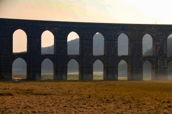 Alibeyköy Barajında Korkutan Görüntü
