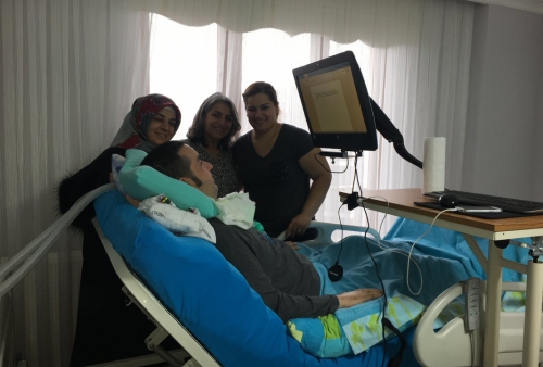 ALS hastasının dileği yerine geldi