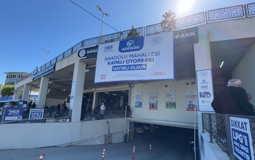 Anadolu Mahallesi Kapalı Otoparkı Hizmeti Açıldı