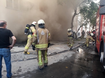 Bağcılar’Da Yangın Paniği
