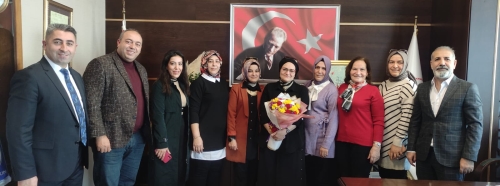 Başhekim Prof. Dr. Mine Gürsaç’a hayırlı olsun ziyareti