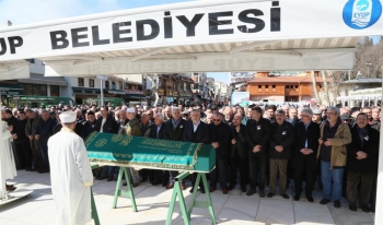 Başkan Aydın Cenaze Namazına Katıldı
