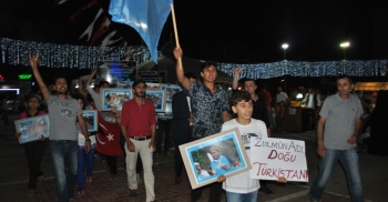 Cebeci Ülkü Ocakları´ndan Doğu Türkistan Eylemi