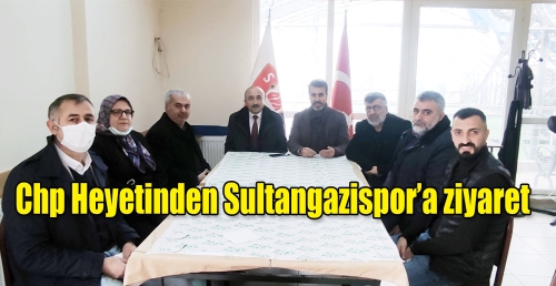 Chp heyetinden Sultangazispor’a ziyaret