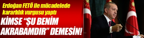 Devletten temizlemezsek şehitlere hesabını veremeyiz