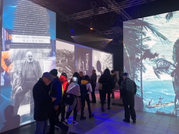 Dijital Gösterim Merkezi’Ndeki Ara Güler Sergisine Yoğun İlgi
