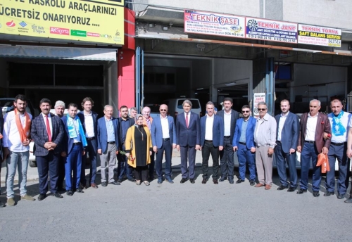 Dursun Ve Demir Esnafı Ziyaret Etti