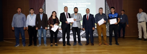 Engelli Personele Yangın Eğitimi Sertifikası!