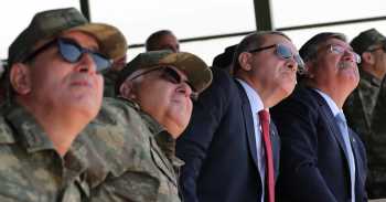 Erdoğan Efes Tatbikatı'nı izledi