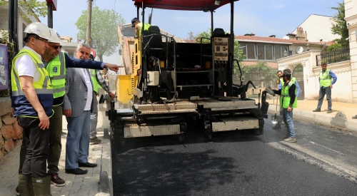 Eyüpsultan Belediyesi’nden asfalt seferberliği