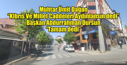 Gazi Mahallesi Muhtarı Ümit Doğan’ın çalışmaları meyvesini verdi