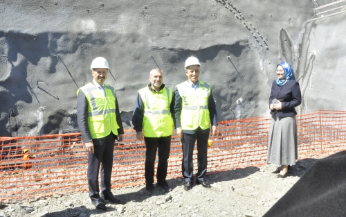 Gazi Mahallesinde'ki Tünel Çalışmasına Başlandı