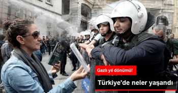 Gezi'nin Yıl Dönümü Gösteriler ve Polis Müdahalesi ile Geçti