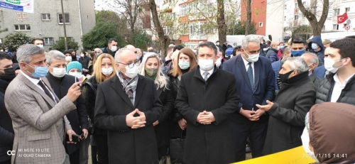 GÜNGÖREN SAKİNLERİNDEN GELECEK PARTİSİ’NE BÜYÜK İLGİ