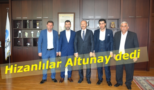 Hizanlılar Altunay dedi