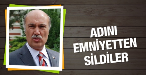 Hüseyin Çapkın'ın ismi emniyetten silindi