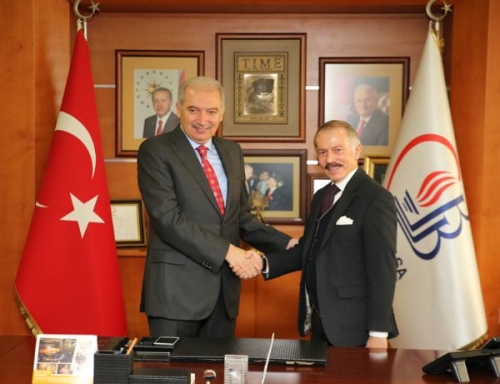 İBB BAŞKANI UYSAL, BAYRAMPAŞA BELEDİYESİ'Nİ ZİYARET ETTİ