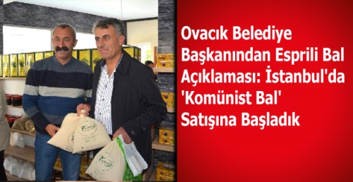 İstanbul'da 'Komünist Bal' Satışına Başladık