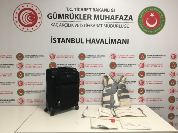 İstanbul Havalimanı’Nda 7 Kilo 500 Gram Kokain Ele Geçirildi
