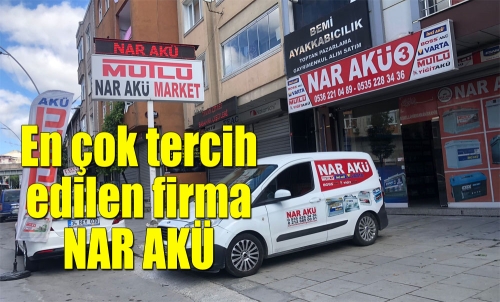 İstanul'da en çok tercih  edilen firma  NAR AKÜ 