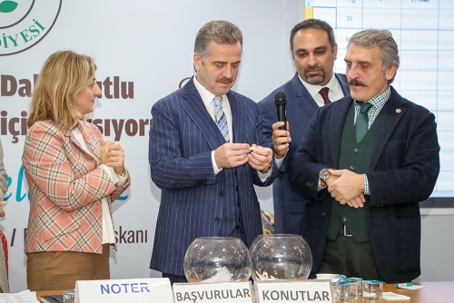 Karayolları Kentsel Dönüşüm Projesi’nde Daireler Sahiplerini Buldu