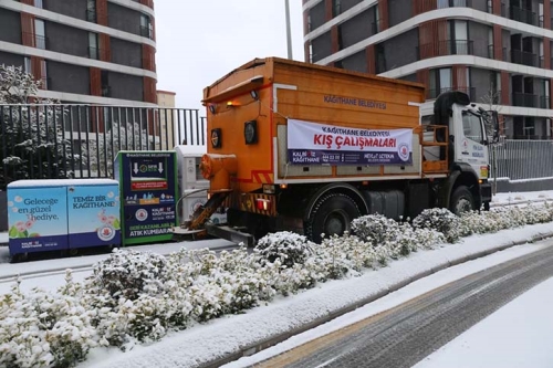 KARLA MÜCADELE EKİPLERİ GÜNÜN İLK IŞIKLARIYLA SAHAYA İNDİ