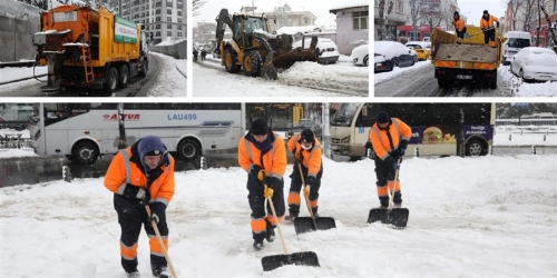 Karla Mücadelede Tüm Ekiplerimizle 7/24 Sahadayız