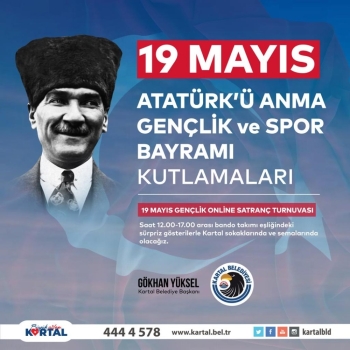 Kartal Belediyesinden 19 Mayıs’In 101’İnci Yılına Özel Kutlama
