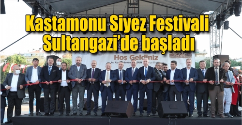 Kastamonu Siyez Festivali, Sultangazi’de başladı