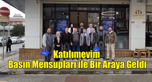 Katılımevim Basın mensupları ile bir araya geldi