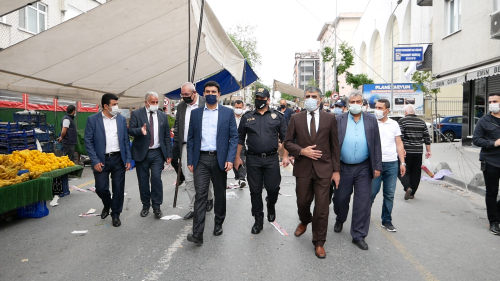 Kaymakam Uğur Kalkar, Semt Pazarlarını Denetledi...