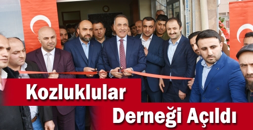 Kozluklular Derneği Açıldı