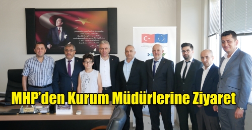 MHP’den Kurum Müdürlerine Ziyaret