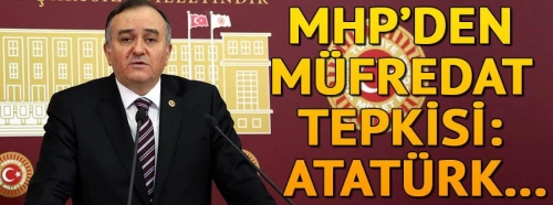 MHP’den müfredat tepkisi