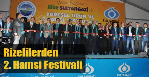 Rizelilerden 2. Hamsi Festivali