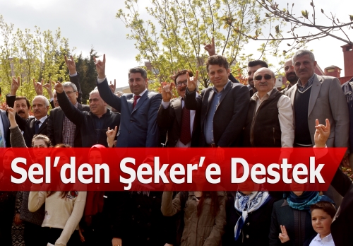 Sel’den Şeker’e Destek