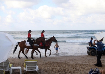 Şile’De Plajlar Atlı Polislere Emanet
